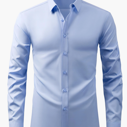 Herren Business Freizeithemd – Elegantes Langarmhemd für Alltag und Büro