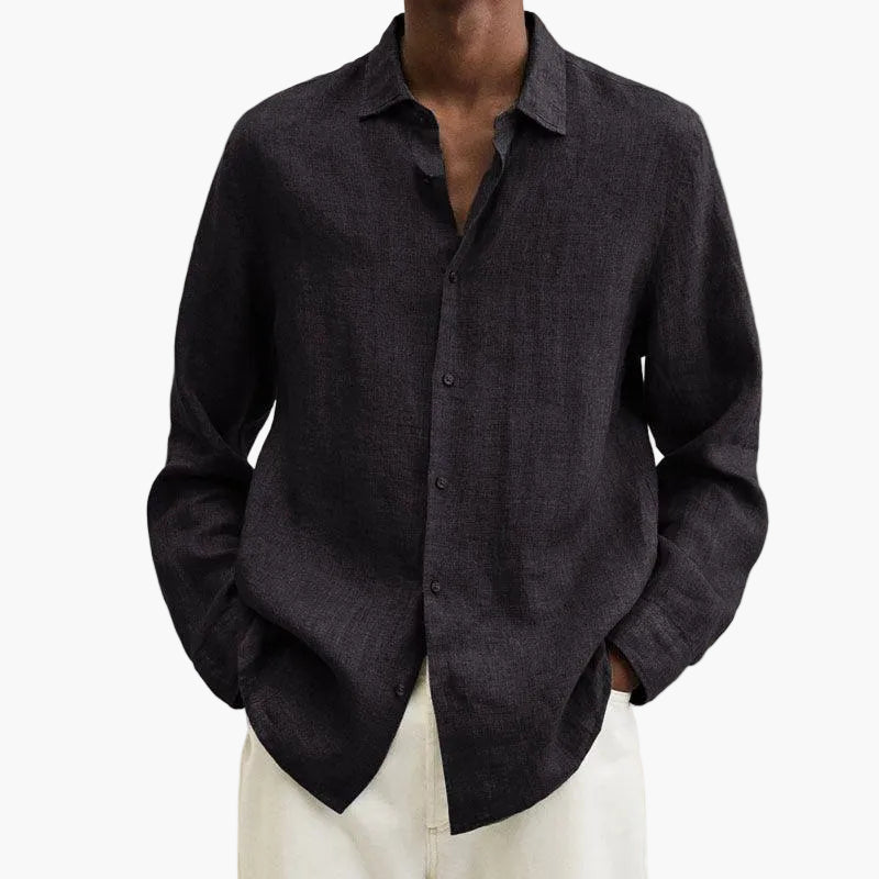 Herren Oversize Freizeithemd – Moderner Urban-Look, Ideal für Alltag und Büro