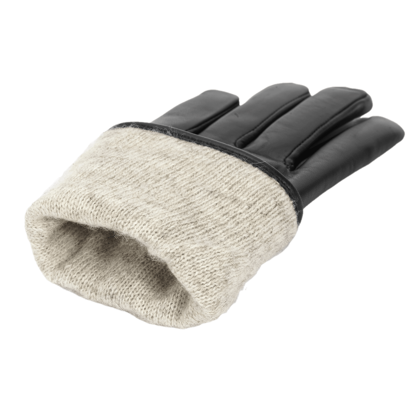 Damen Handschuhe aus weichem Material - Pflaume