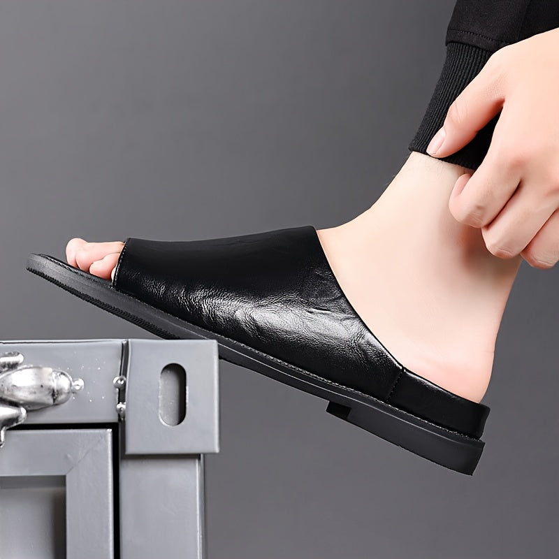 Herren Slide Sandalen – Elegante Slip-On Pantoletten für Freizeit und Alltag
