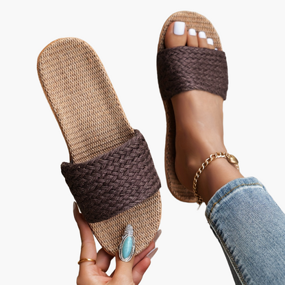 Damen Sommer Pantoletten Komfort Casual Hausschuhe – Modische Slipper für Freizeit und Alltag