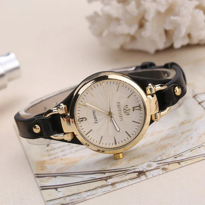 Damen Vintage Armbanduhr Klassisch Elegant – Stilvolle Quarzuhr für Alltag und Business