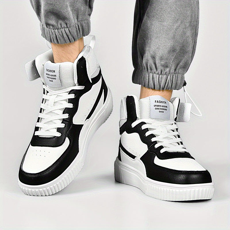 Herren High-Top Sneaker Freizeitschuhe Streetstyle Sport für Alltag & Outdoor