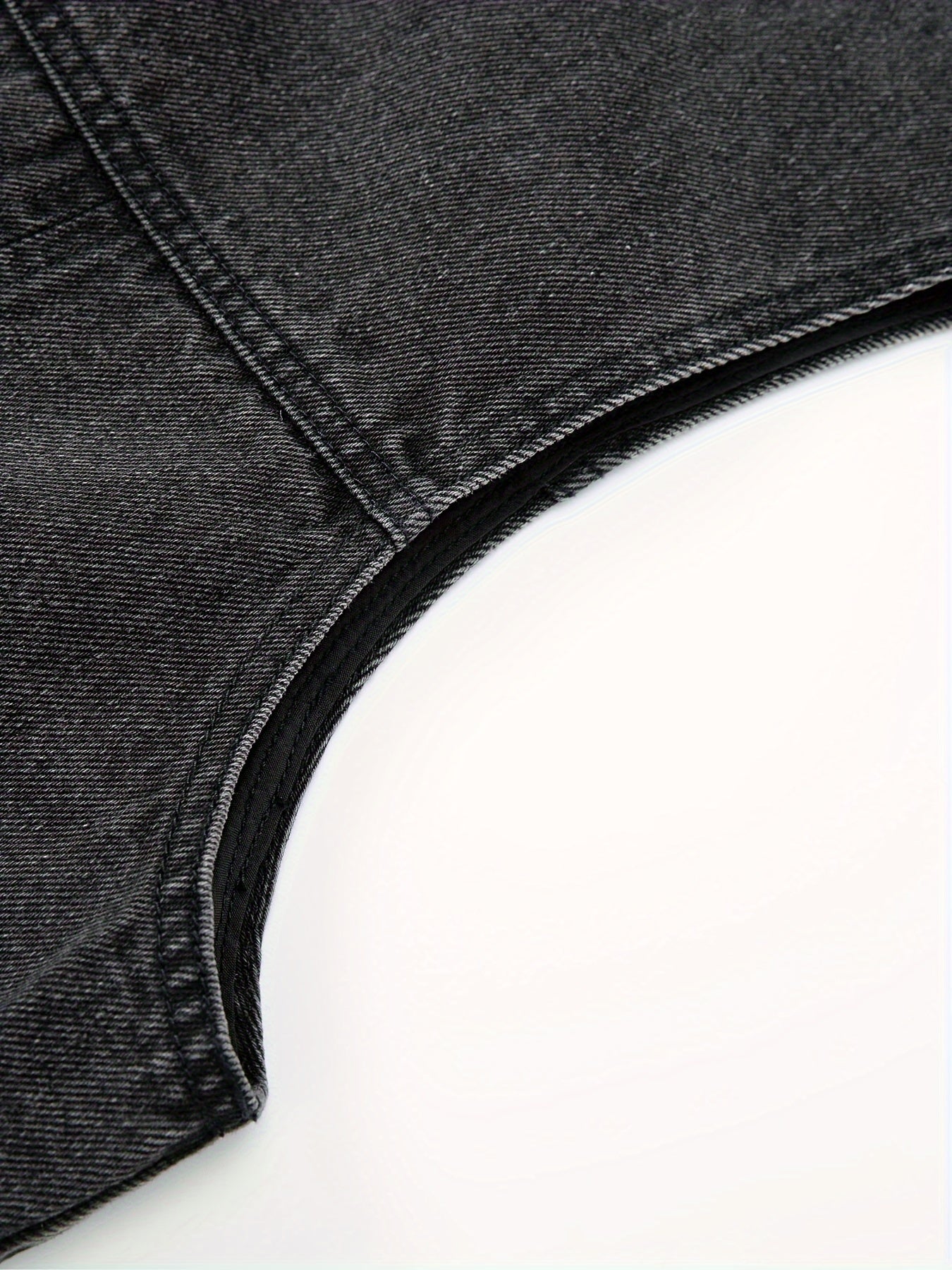 Herren Jeansweste im lässigen Streetwear-Stil – Ideal für Alltag und Freizeit