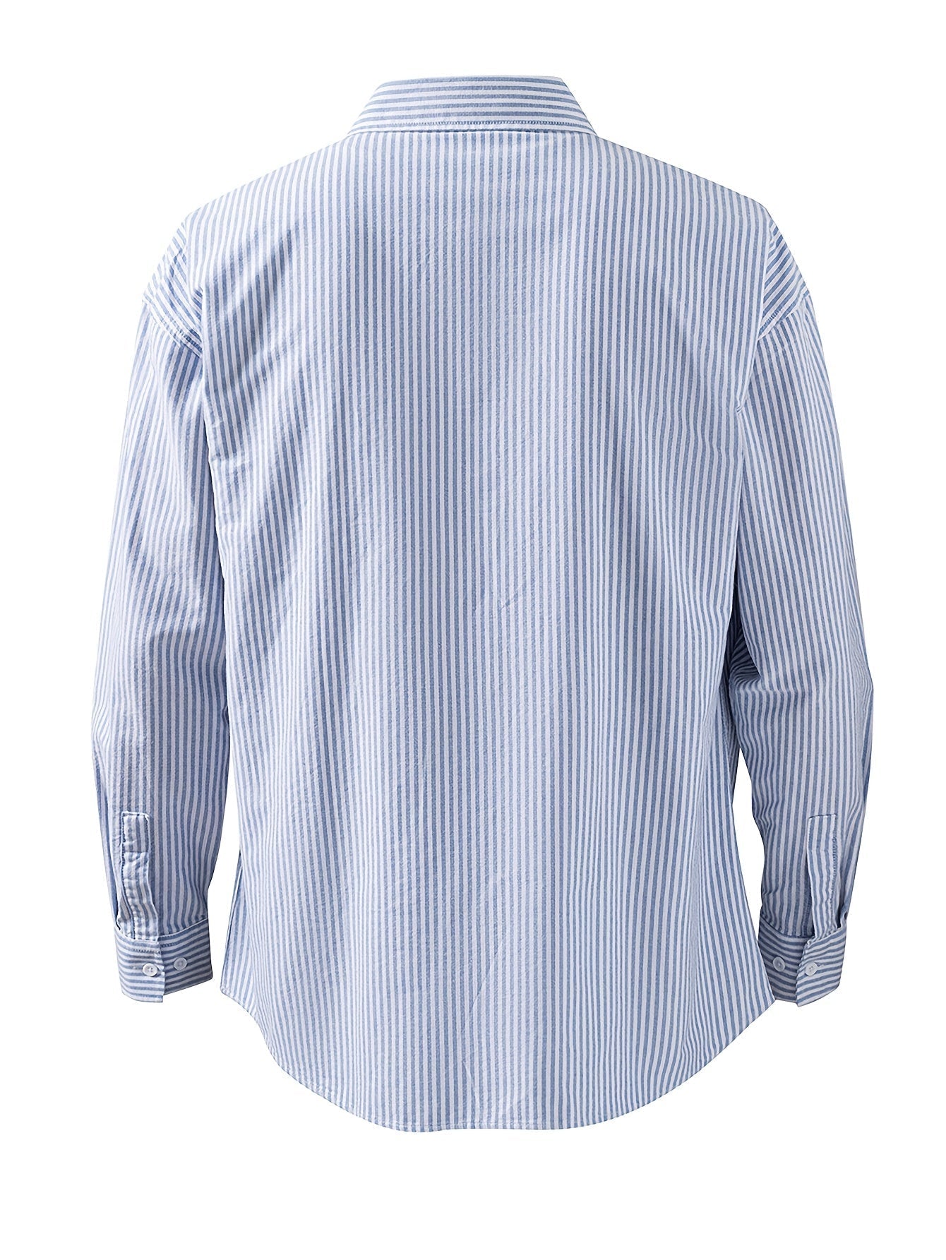 Herren Freizeit-Hemd mit Streifenmuster – Lässiger Style für Alltag und Wochenende