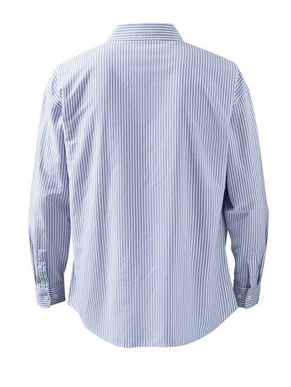Herren Freizeit-Hemd mit Streifenmuster – Lässiger Style für Alltag und Wochenende
