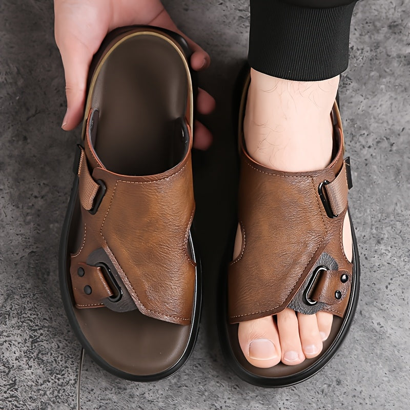 Herren Freizeitsandalen – Offene Sommerschuhe mit modischer Schnalle, ideal für Urlaub und Alltag