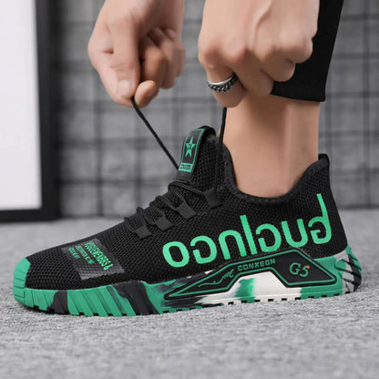 Herren Sicherheitssneaker Sportlicher Arbeits- und Freizeitschuh – Atmungsaktiv & Stoßfest