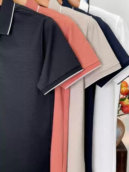 Herren Polohemd Modern Fit – Minimalistischer Stil für Business & Freizeit