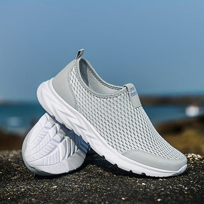Damen Slip-On Sneaker für Alltag & Freizeit – Atmungsaktive Sportschuhe, Komfort & Stil