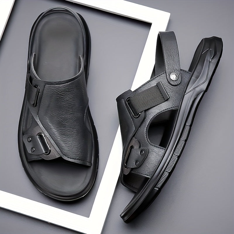 Herren Freizeitsandalen – Offene Sommerschuhe mit modischer Schnalle, ideal für Urlaub und Alltag