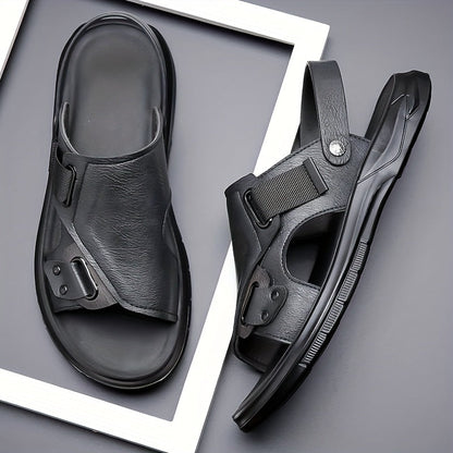 Herren Freizeitsandalen – Offene Sommerschuhe mit modischer Schnalle, ideal für Urlaub und Alltag