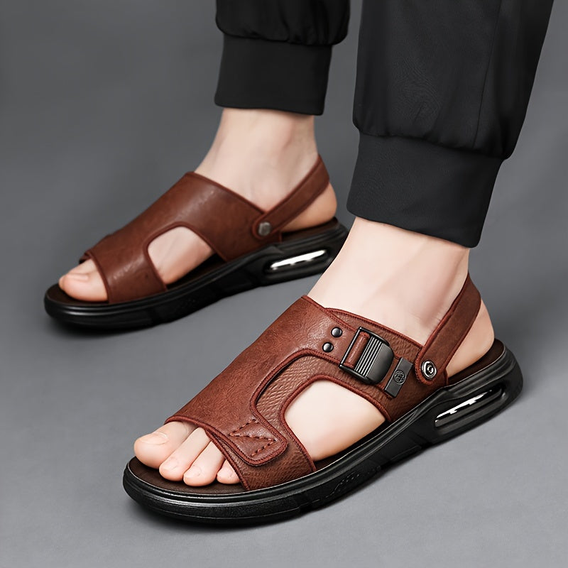 Herren Komfort-Sandalen mit Luftkissen und modernem Design – Vielseitige Sommerschuhe für Alltag und Freizeit
