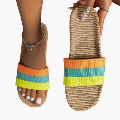 Damen Sommer Pantoletten Komfort Casual Hausschuhe – Modische Slipper für Freizeit und Alltag