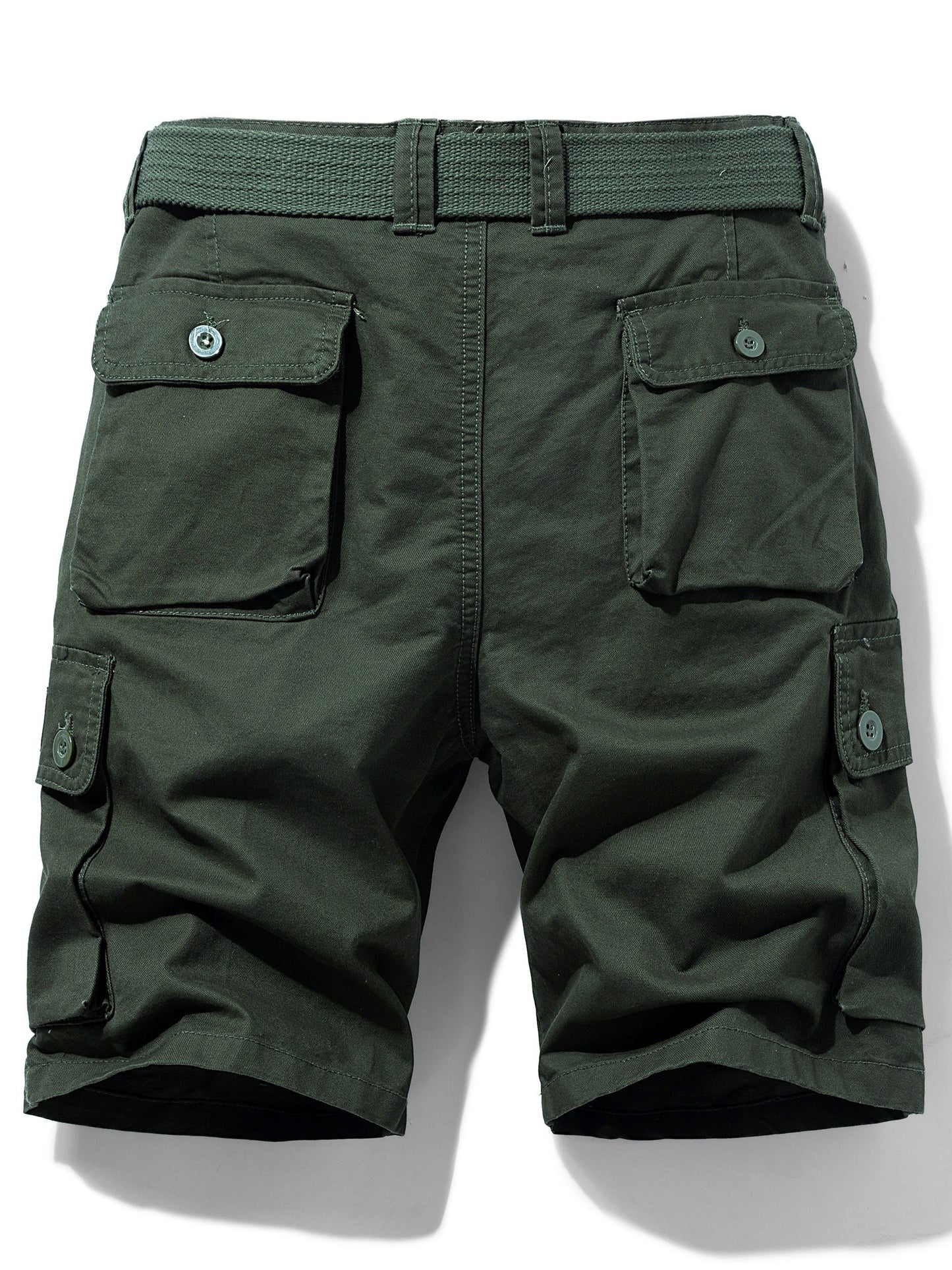 Herren Cargo Shorts mit Gürtel – Klassisches Freizeitdesign, Ideal für Outdoor und Alltag
