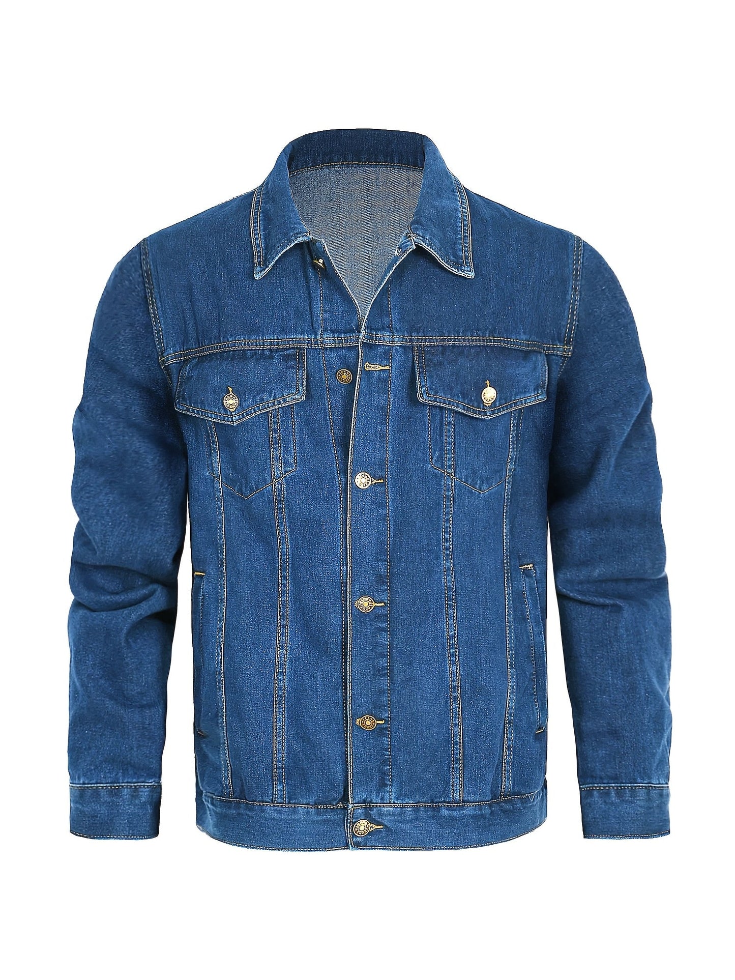 Herren Jeansjacke im klassischen Stil – Lässige Denim Jacke für Alltag und Freizeit
