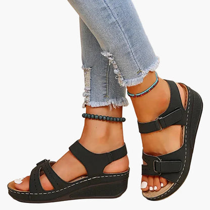Damen Komfort-Wedgesandalen für Alltag und Wandern – Ergonomischer Halt & Modernes Design