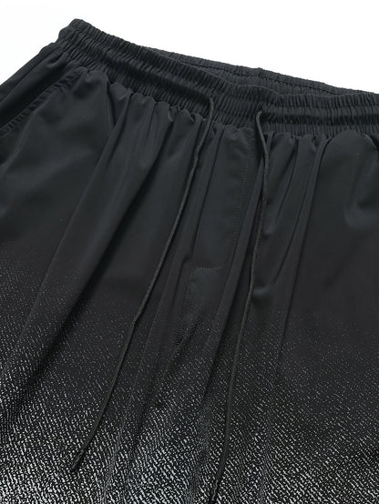 Herren Badeshorts im modernen Ombre-Design – Perfekt für Sommer, Strand und Freizeit