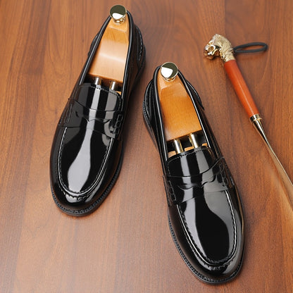 Herren Penny Loafer – Klassischer eleganter Business- und Anzugschuh