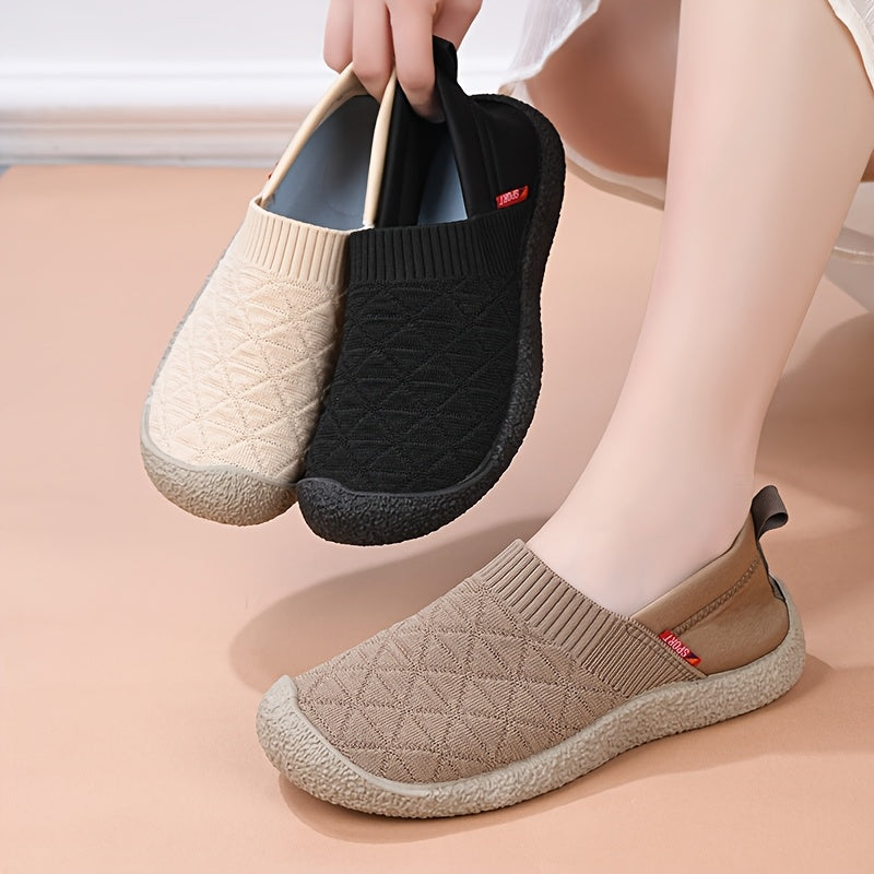 Damen Slip-On Sneaker für Alltag und Freizeit – Bequeme Slipper mit modernem Design