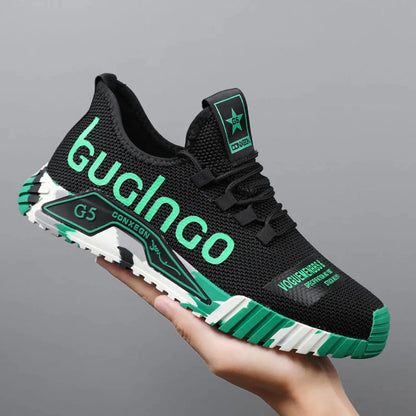 Herren Sicherheitssneaker Sportlicher Arbeits- und Freizeitschuh – Atmungsaktiv & Stoßfest