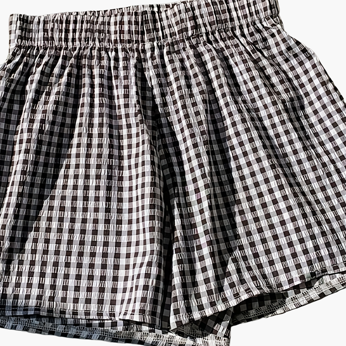 Damen Elegante Gestreifte Shorts für Alltag und Freizeit