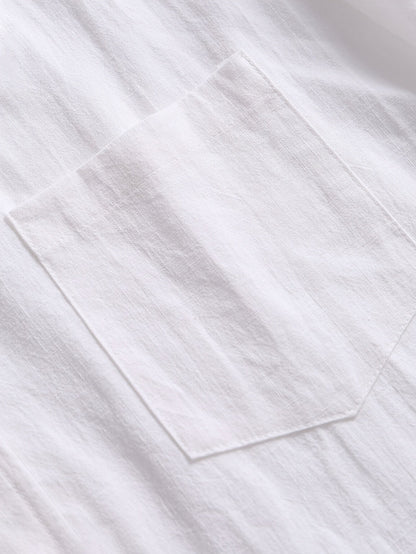 Herren Freizeithemd Langarm – Klassisches Button-Down-Hemd für Alltag und Büro