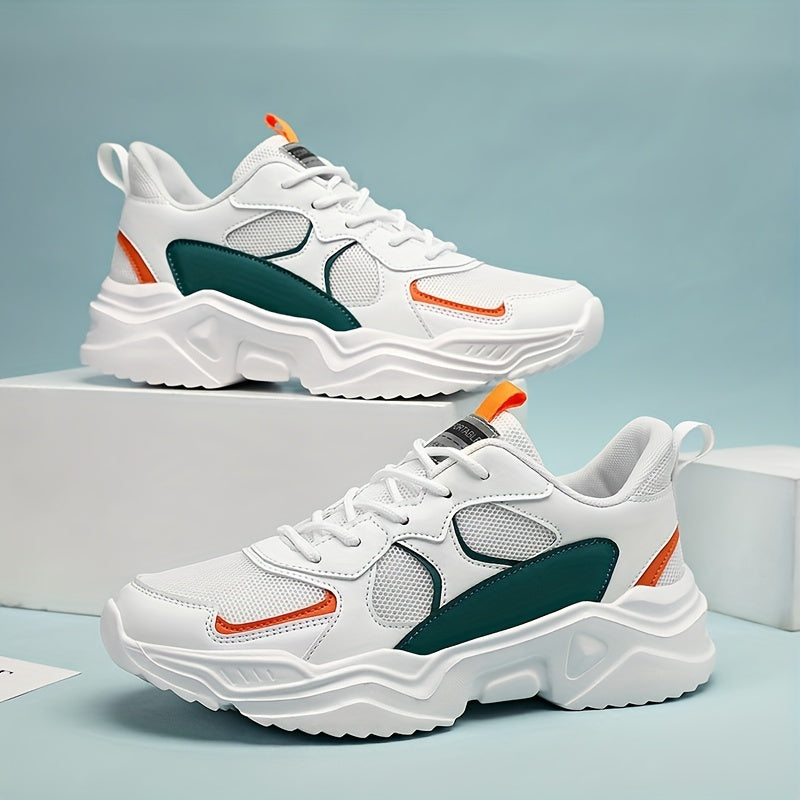 Herren Sneaker Trendige Chunky Sportschuhe Freizeit und Alltag