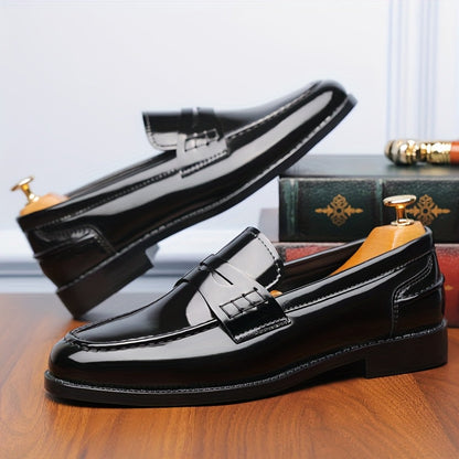 Herren Penny Loafer – Klassischer eleganter Business- und Anzugschuh