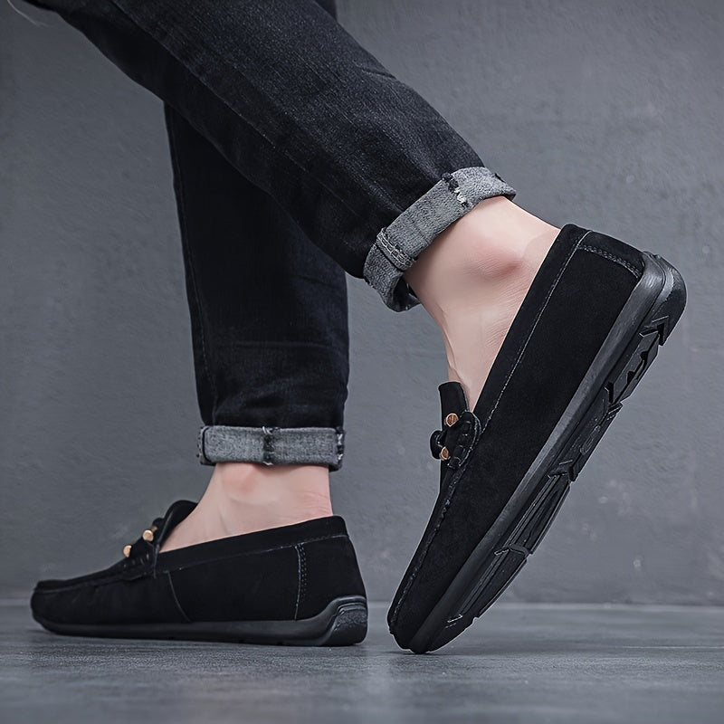 Herren Mokassins Slip-On Elegant Freizeit Loafer Schuhe – Komfortabel für Alltag & Büro