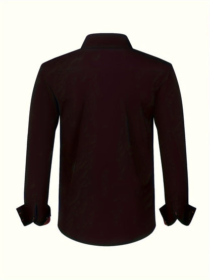 Herren Business-Freizeithemd Slim Fit – Eleganter Stil für Büro und Alltag