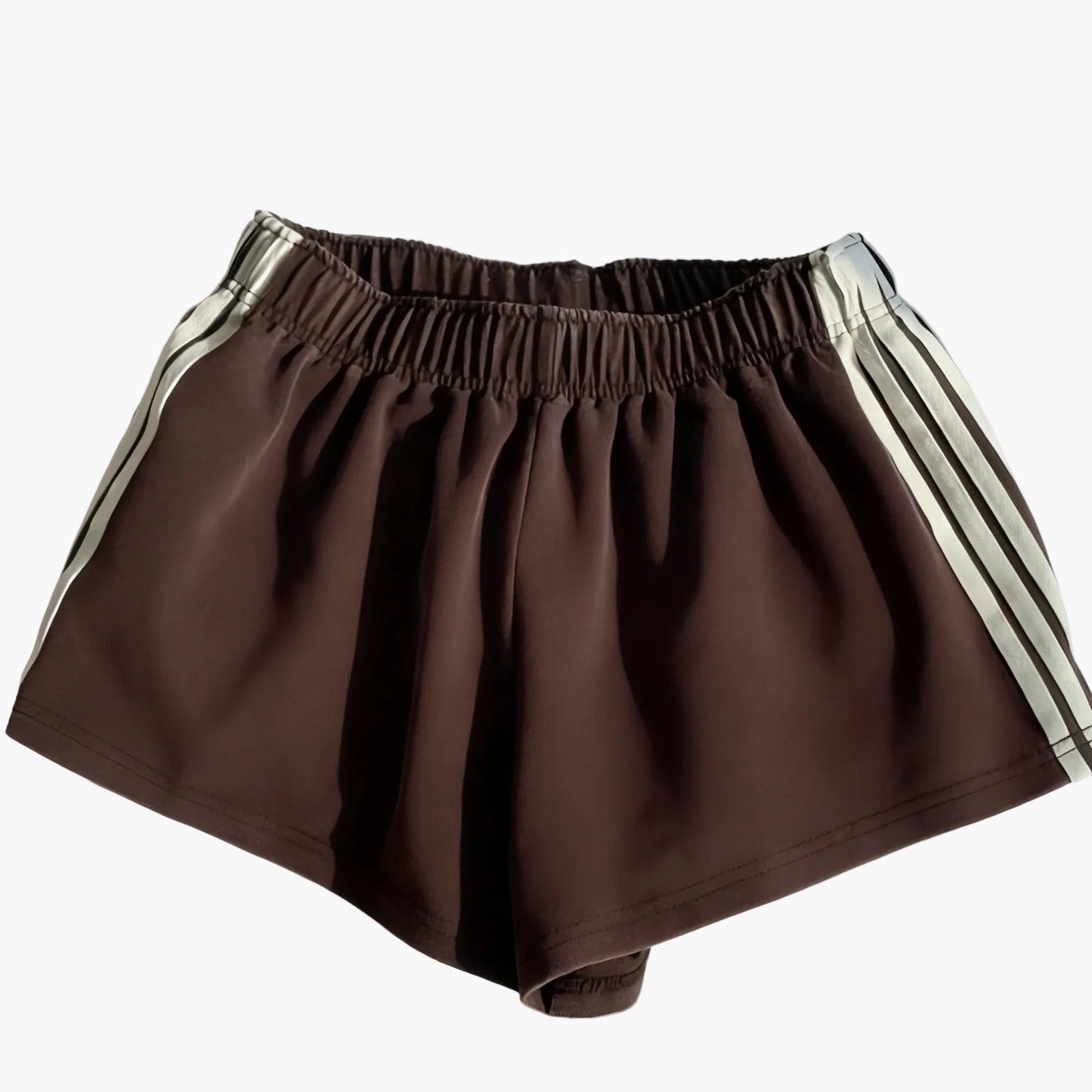 Damen Sport Shorts mit Streifen – Lässige Fitness & Freizeitshorts