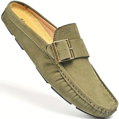 Herren Mokassin-Loafer mit Schnalle – Elegante Slip-On Schuhe für Freizeit und Alltag