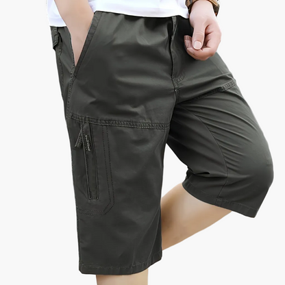 Herren Outdoor Bermuda Shorts Freizeit Loose Fit mit Taschen