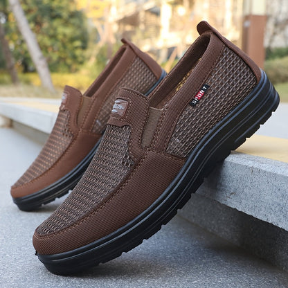 Herren Slip-On Freizeitschuhe Atmungsaktiv – Bequeme Alltagsschuhe für Männer
