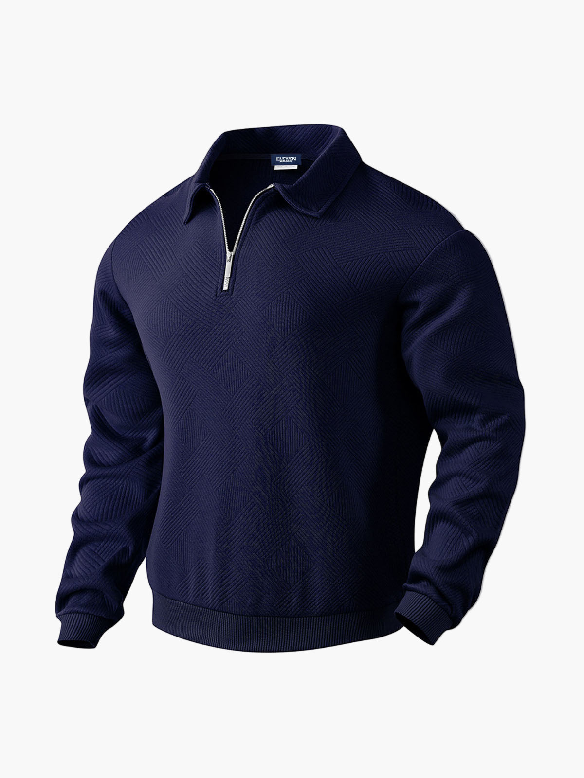 Herren Halbzip Pullover mit Kragen – Stilvoller Freizeit- & Business-Sweater