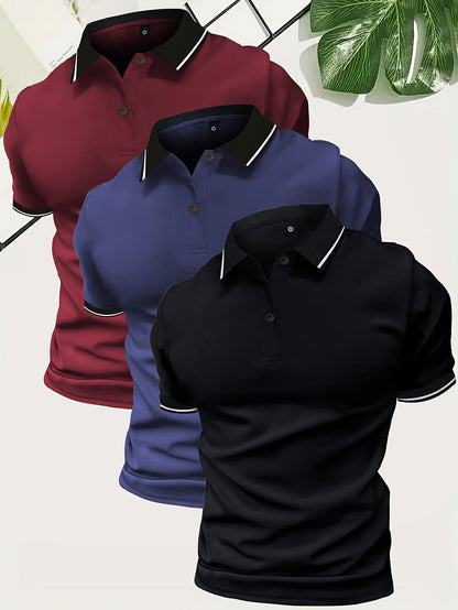 Herren Polo-Shirt im modernen Freizeit-Look – Stilvolles Poloshirt für Alltag und Freizeit