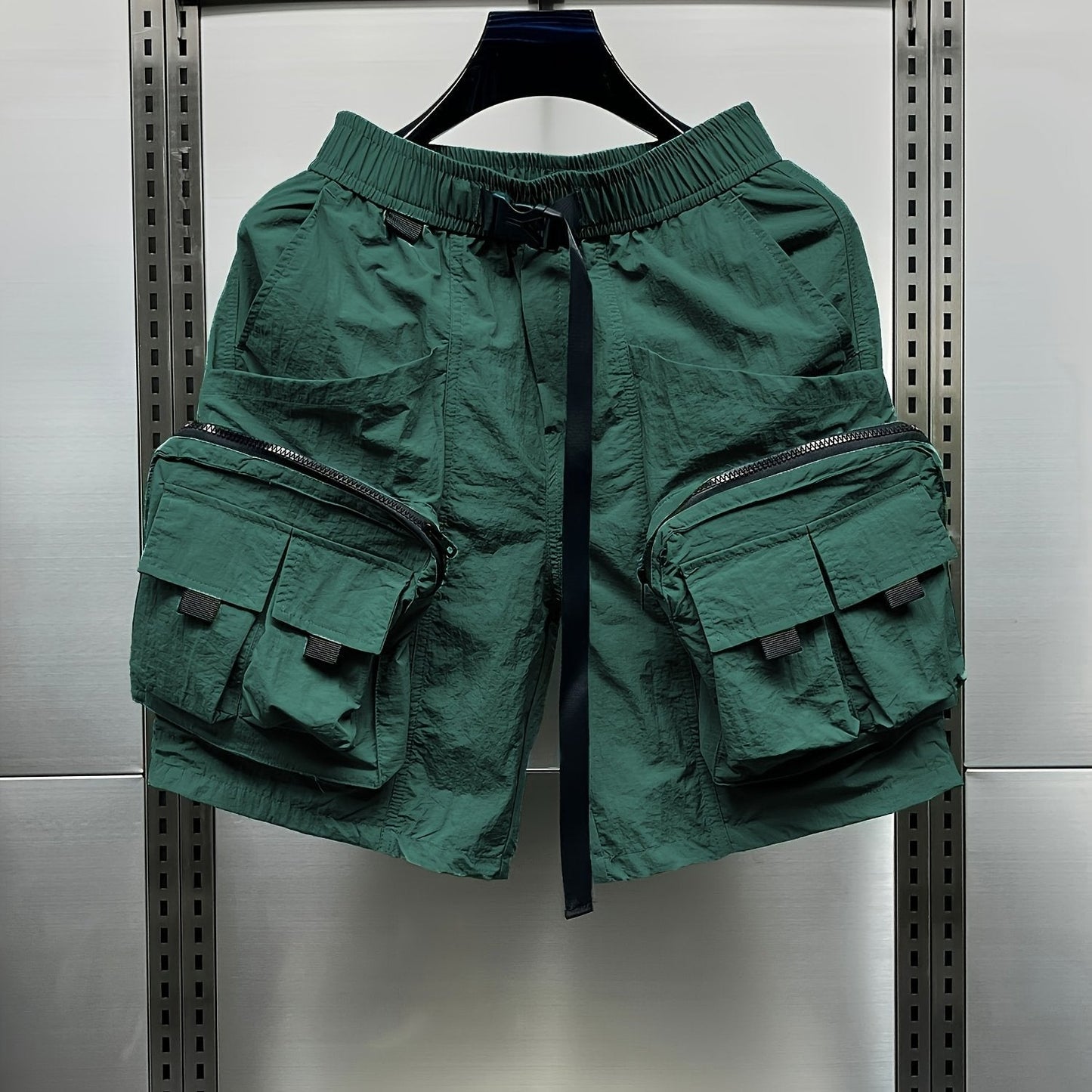Herren Utility Cargo Shorts mit großen Taschen – Streetwear & Outdoor Style
