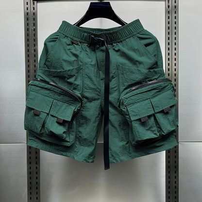 Herren Utility Cargo Shorts mit großen Taschen – Streetwear & Outdoor Style