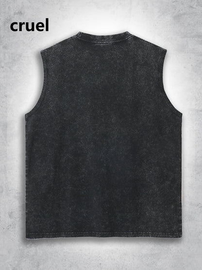 Herren Biker Tanktop West Coast Riders Club Vintage Style