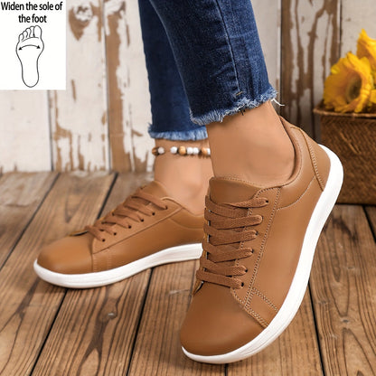 Damen Sneaker – Modische Freizeitschuhe mit Schnürung für Alltag und Freizeit