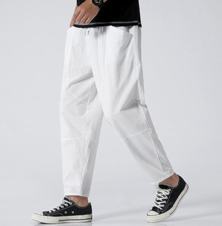 Herren Haremshose Locker Freizeit Streetwear Jogginghose