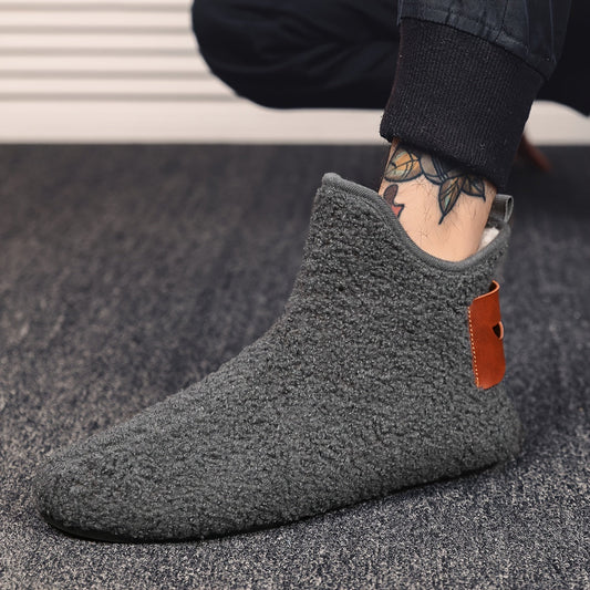 Unisex Winter Stiefel, warme Hausschuhe, flauschige Stiefeletten in verschiedenen Farben