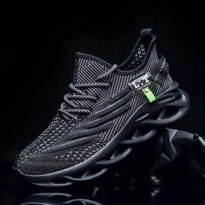 Herren Sneaker Sportliche Laufschuhe mit Atmungsaktivem Design und Modischer Sohle