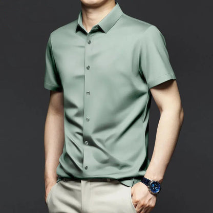 Elegantes Herren-Kurzarmhemd für Business und Freizeit