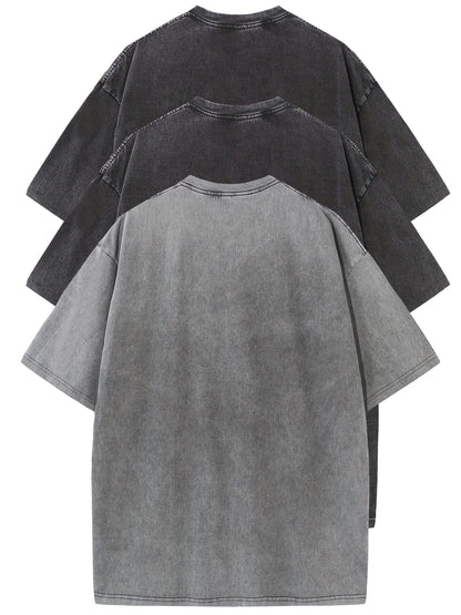 Herren Oversize T-Shirt Vintage Look – Lässiges Basic für Alltag und Freizeit