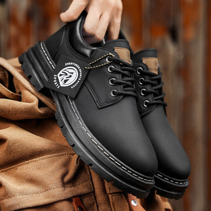 Herren Streetstyle Outdoor Schnürschuhe – Modische Freizeitschuhe für Alltag und Abenteuer