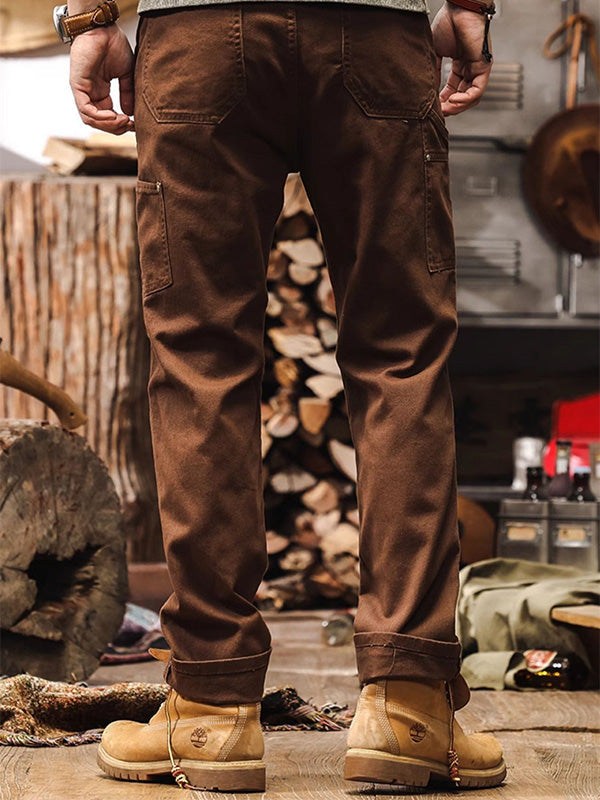 Herren-Freizeithose im robusten Workwear-Stil