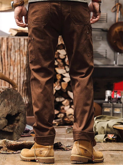 Herren-Freizeithose im robusten Workwear-Stil