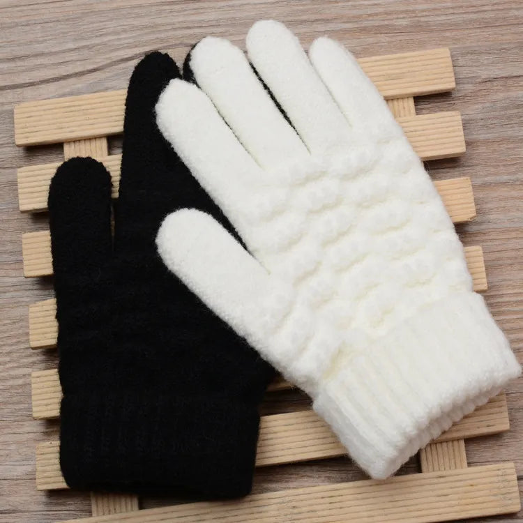 Unisex Strick Touchscreen-Handschuhe in verschiedenen Farben